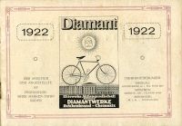 Preview: Diamant Fahrräder Programm 1922