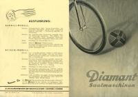 Diamant Saalmaschinen Prospekt 12.1935