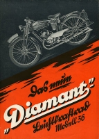 Diamant Leichtkraftrad Modell 36 Prospekt 1.1936