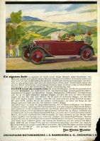 Preview: DKW Auto 584 ccm Prospekt ca. 1929