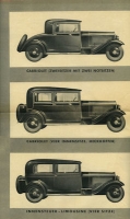 Preview: DKW 4 = 8 1000 ccm Prospekt ca. 1931