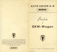 DKW pricelist 2.1936