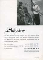 DKW ski Racks parts brochure 11.1938