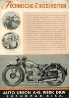 DKW Sport 350 Prospekt 1933