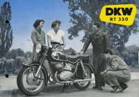 DKW RT 350 brochure ca. 1956