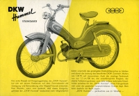 DKW Hummel Standard and Luxus brochure ca. 1957