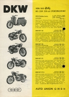 DKW program 1957/58