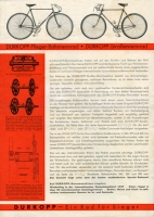 Dürkopp Fahrrad Prospekt 1938