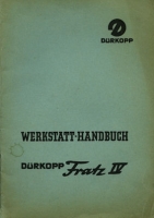 Dürkopp Fratz IV Ersatzteilliste 5.1957