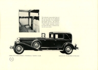 Duesenberg program ca. 1930 REPRINT!