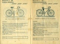 Preview: EFBE Fahrrad Katalog 1930er Jahre