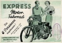 Express SL 107 and SDL 108 brochure ca. 1950