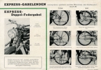 Preview: Express SL 107 und SDL 108 Prospekt ca. 1950 Preview: Express SL 107 und SDL 108 Prospekt ca. 1950