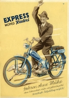 Express Radexi Prospekt 1950er Jahre