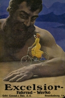 Excelsior bicycle program 1908