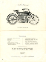 Excelsior bicycle program 1908