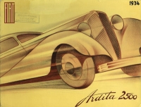 Fiat Ardita 2500 / 2500 Sport Prospekt ca. 1934 it