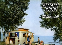 Fiat 238 Wohnmobil brochure 1969