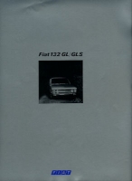 Fiat 132 GLS / GL brochure ca. 1974