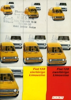 Fiat 128 brochure 9.1975