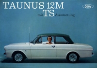 Ford Taunus 12 M P 4 brochure ca. 1963