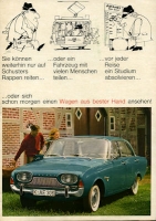 Ford Taunus 17 M P 3 brochure ca. 1963