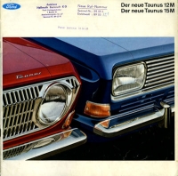 Ford Taunus 12 15 M P 6 brochure ca. 1967