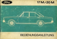 Ford 17 20 M Bedienungsanleitung 1971