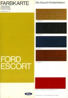 Ford Escort colors 2.1974