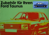 Ford Taunus equipment brochure 1980