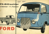 Ford FK 1000 / 1250 Prospekt ca. 1962