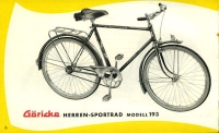 Preview: Göricke Fahrrad Programm 1957