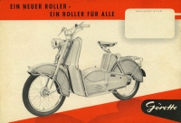 Preview: Göricke Diva Luxus + Görette Prospekt 1960er Jahre Preview: Göricke Diva Luxus + Görette Prospekt 1960er Jahre