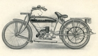 Grade Leichtmotorrad Tourenmodell Prospekt 1924