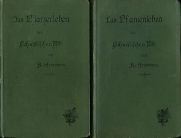 Robert Gradmann Das Pflanzenleben der Schwäbischen Alb Band I + II 1898