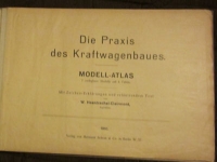 Preview: Walter Häntzschel-Clairmont Die Praxis des Kraftwagenbaues Modellatlas 1910