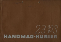 Hanomag Kurier Prospekt 1937
