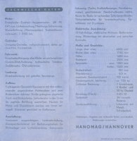 Preview: Hanomag Partner Prospekt ca. 1951