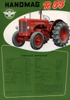 Hanomag R 55 brochure ca. 1956