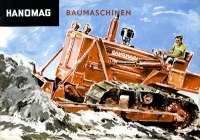 Hanomag Baumaschinen Raupen Programm ca. 1957