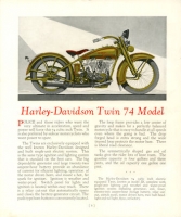 Harley-Davidson program 1927