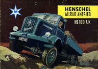 Henschel HS 100 AK Prospekt 2.1953