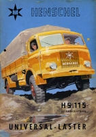 Henschel HS 115 Allrad-Antrieb Prospekt 2.1953
