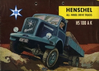 Henschel HS 100 AK Prospekt 9.1955 e