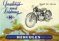 Hercules Modell 312 brochure 1951