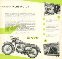 Preview: Hercules A 175 u. K 175 Prospekt 1960er Jahre