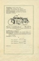 Herko Leichtkraftrad brochure 1924