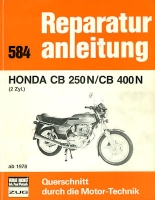 Honda CB 250 N / 400 N repair manual 1978