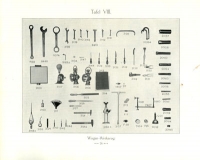 Preview: Horch 3 t / 25 (M) Ersatzteilliste 1920er Jahre