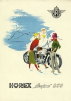 Horex Regina 250 brochure ca. 1954